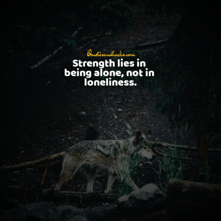 Lone wolf quotes