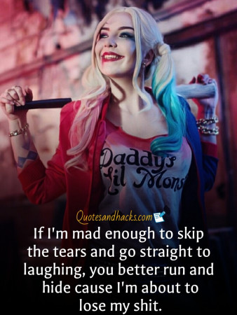 30 Best attitude Harley Quinn quotes