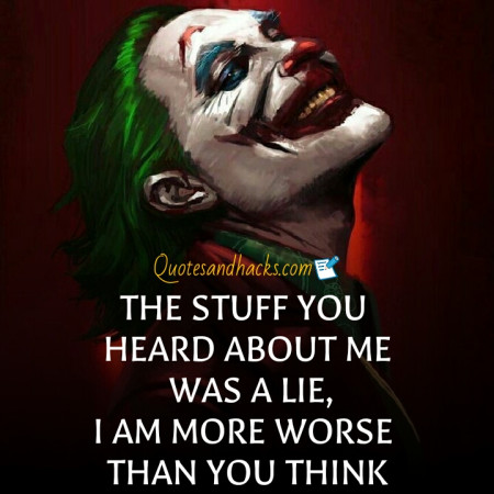 Great Joker Quotes