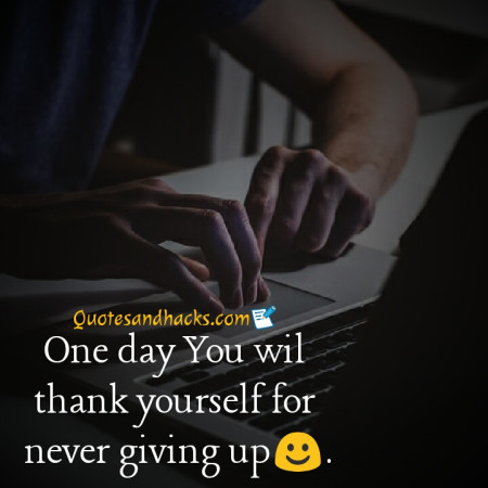 Never give up quotes