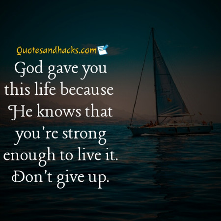 Never give up quotes