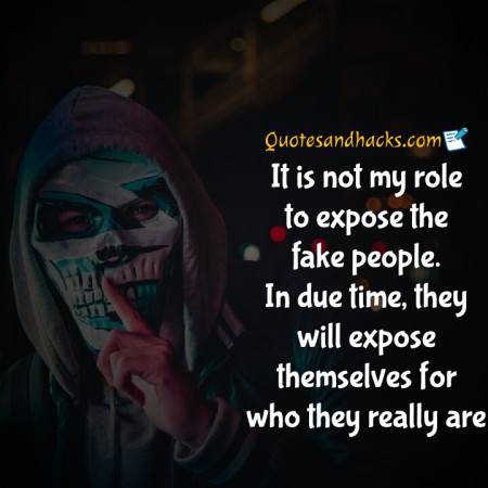 fake people quotes