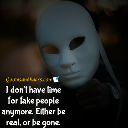 fake people quotes