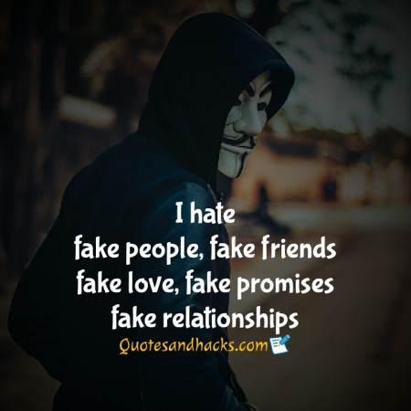 fake people quotes