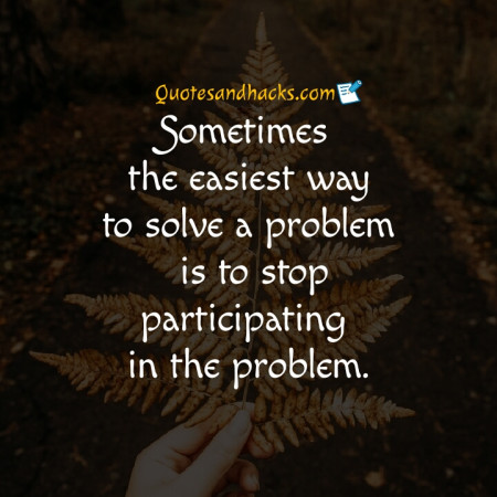 problem quotes