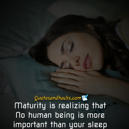 maturity quotes