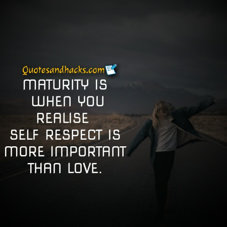 maturity quotes