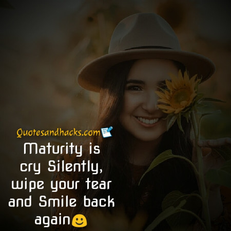 maturity quotes