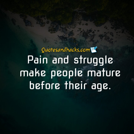 maturity quotes