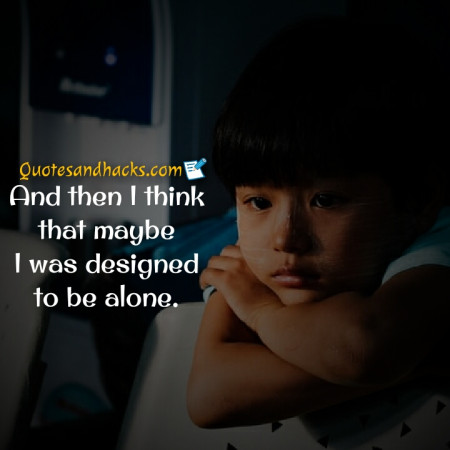 alone quotes