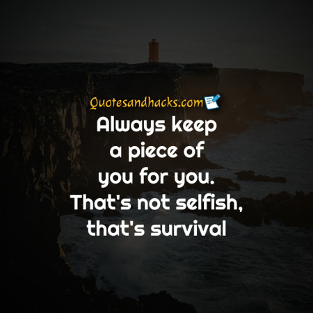 selfish quotes