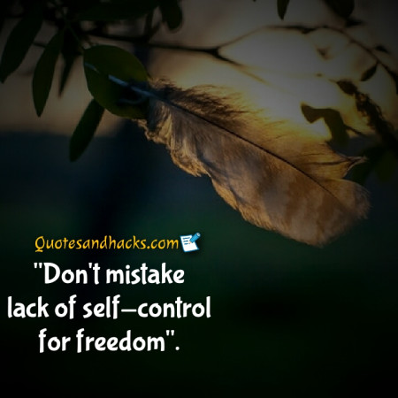 self control quotes