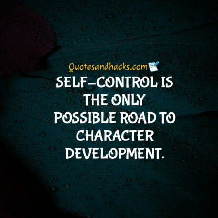 self control quotes