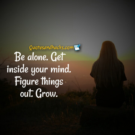 alone happy quotes