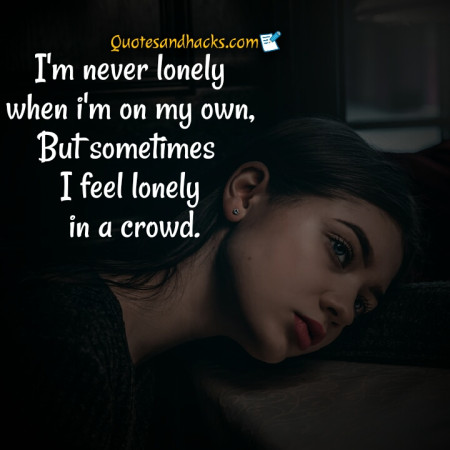 alone happy quotes