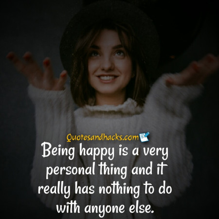 alone happy quotes