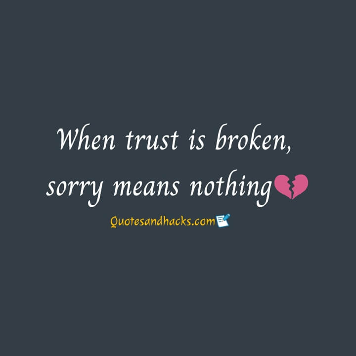 Sorry quotes for love