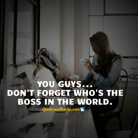 25 Best The Boss quotes - Quotes and Hacks