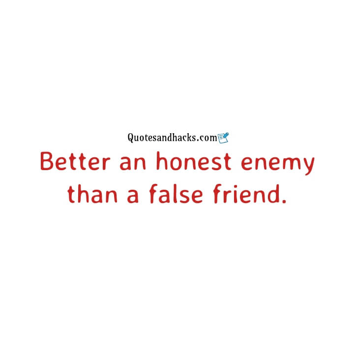 Fake friends quotes