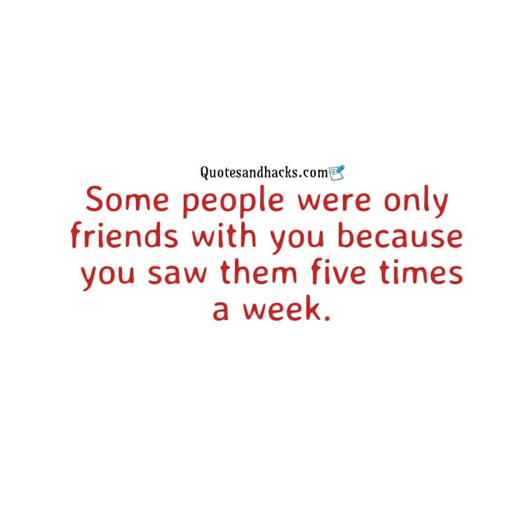 Fake friends quotes