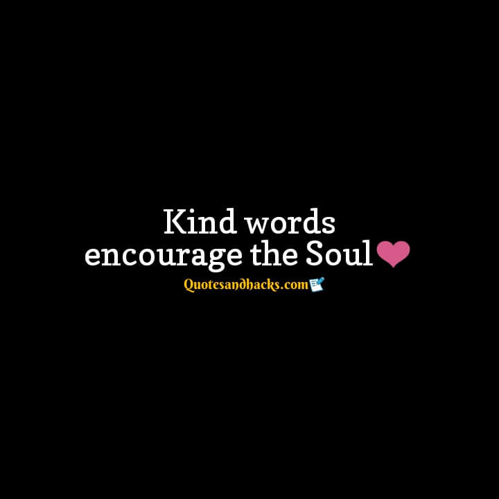 Kind word quotes