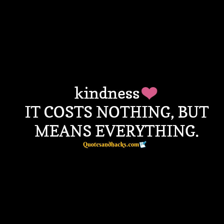 Kind word quotes