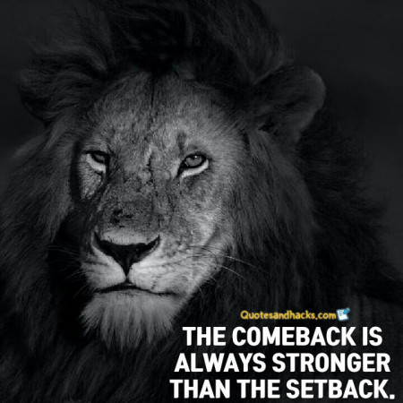 Come back stronger quotes