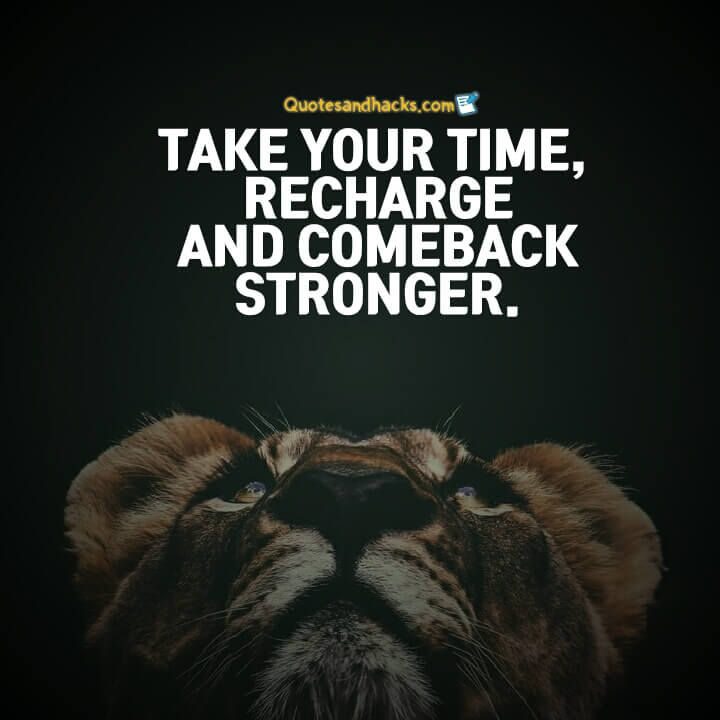 Come back stronger quotes
