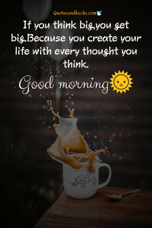 Good morning quotes on life