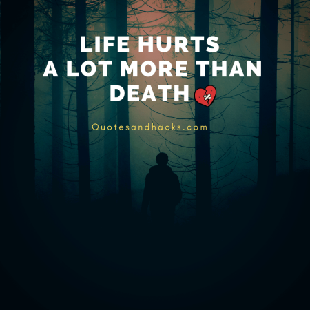 hurting quotes about life