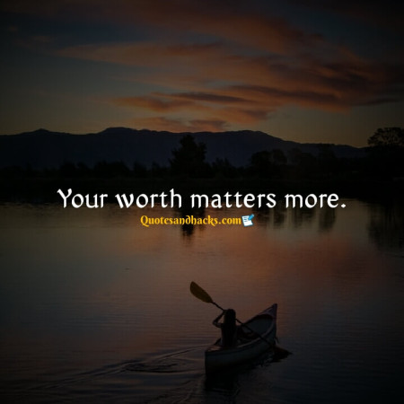 worth quotes