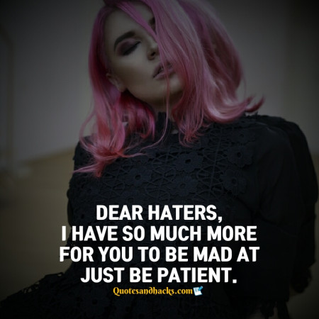 Haters quotes funny