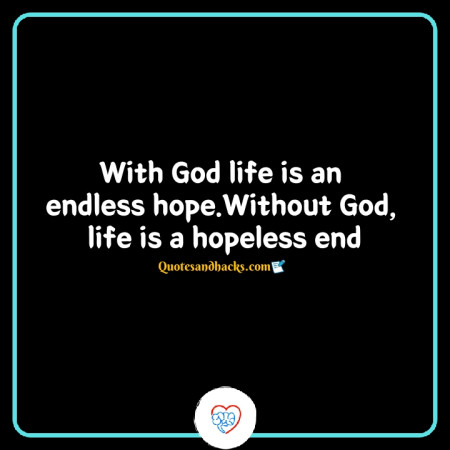 life quotes god