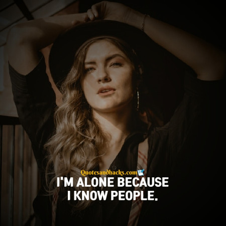 alone attitude quotes