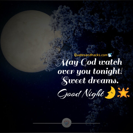 Good night quotes about god