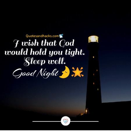 Good night quotes about god