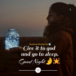 good night quotes about god