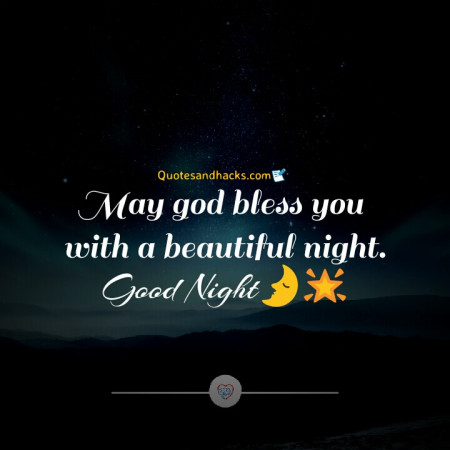 Good night quotes about god