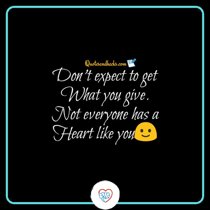 don't expect quotes