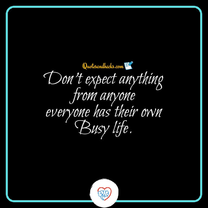 don't expect quotes