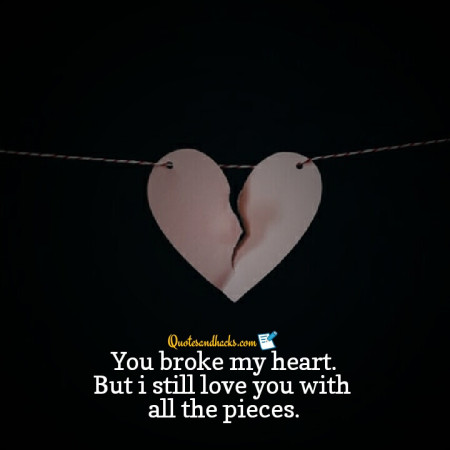 Broken heart quotes