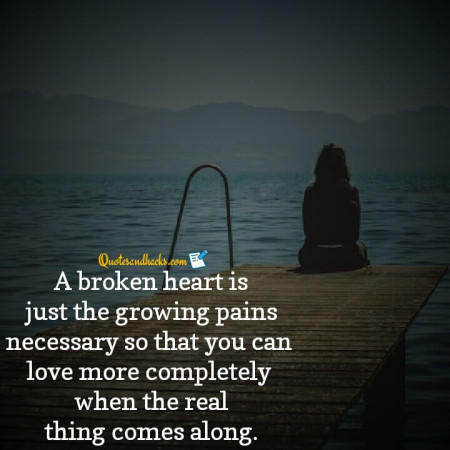 Broken heart quotes