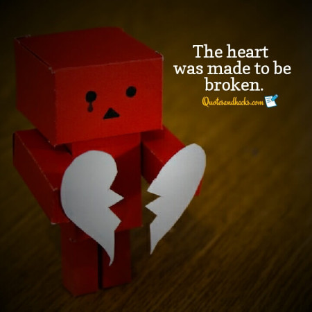 Broken heart quotes