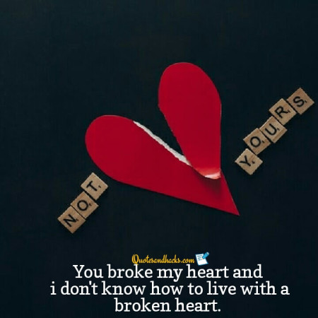 Broken heart quotes