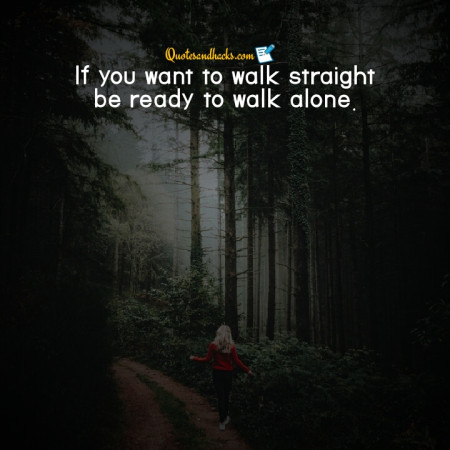 walk alone quotes