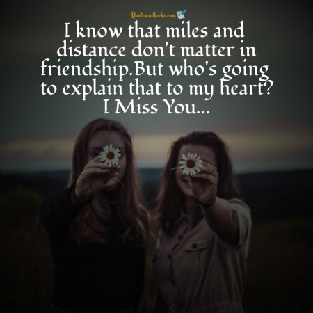 miss you quotes for a friend