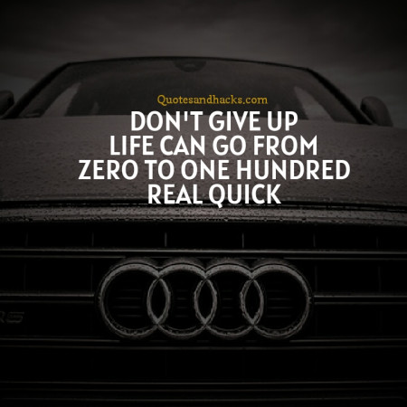 Inspirational car quotes