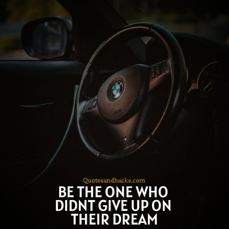 Inspirational car quotes