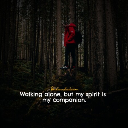 walk alone quotes