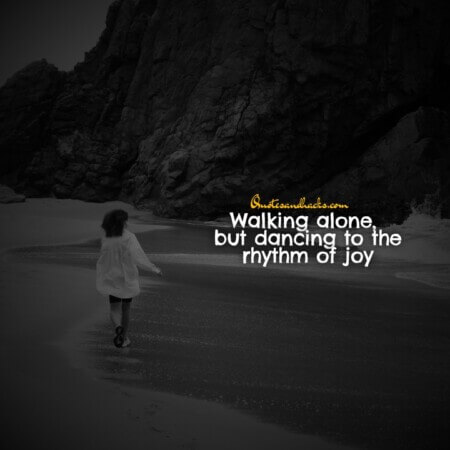 walk alone quotes